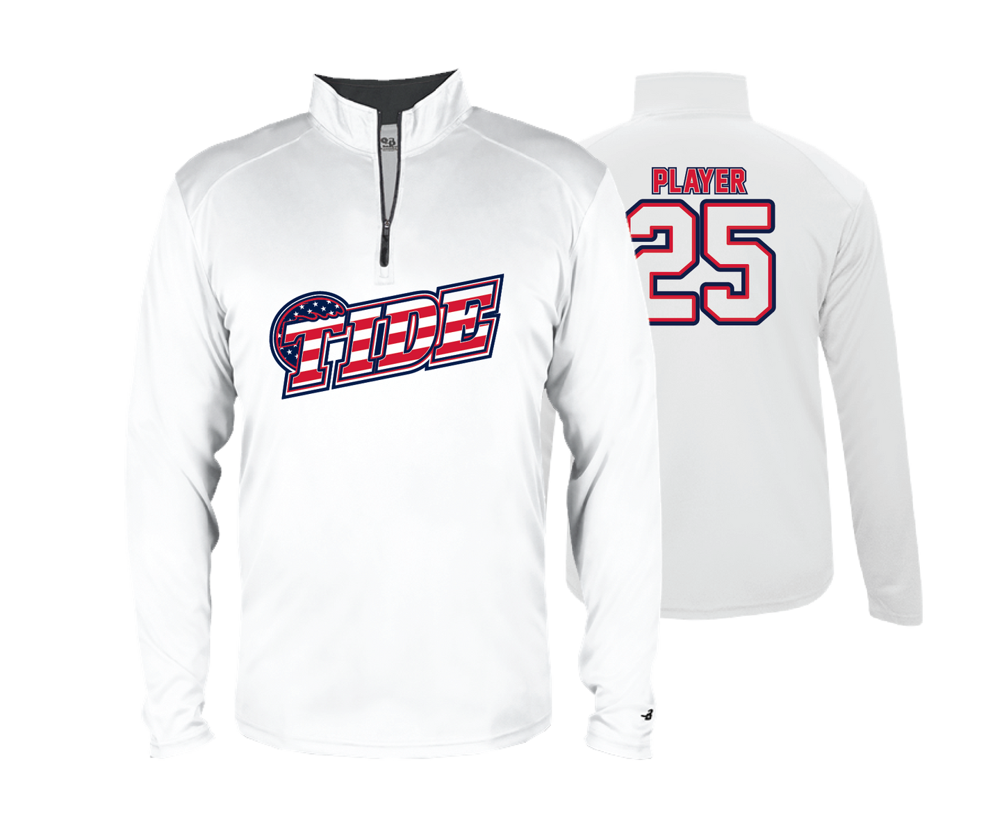 Tide - DTF | Men's Long Sleeve Performance 1/4 Zip