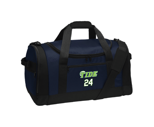 Tide - PERSONALIZED | Embroidered Duffle Bag