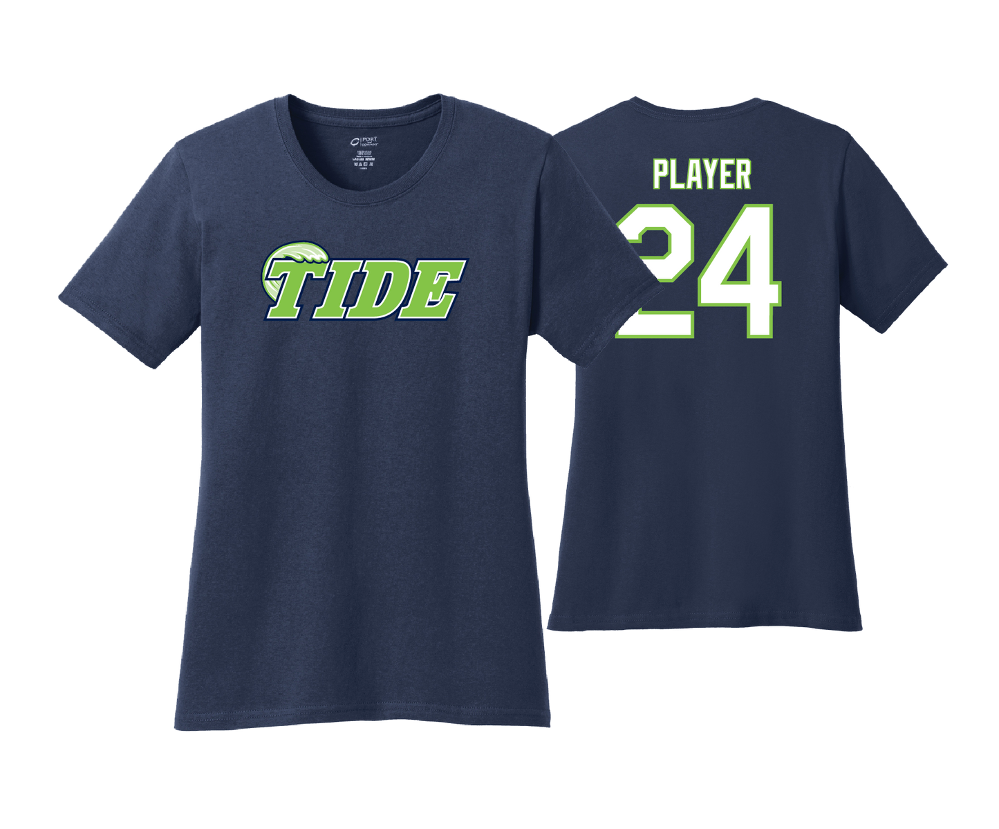 Tide - DTF | Women's Short Sleeve Cotton Tee