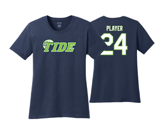 Tide - DTF | Women's Short Sleeve Cotton Tee