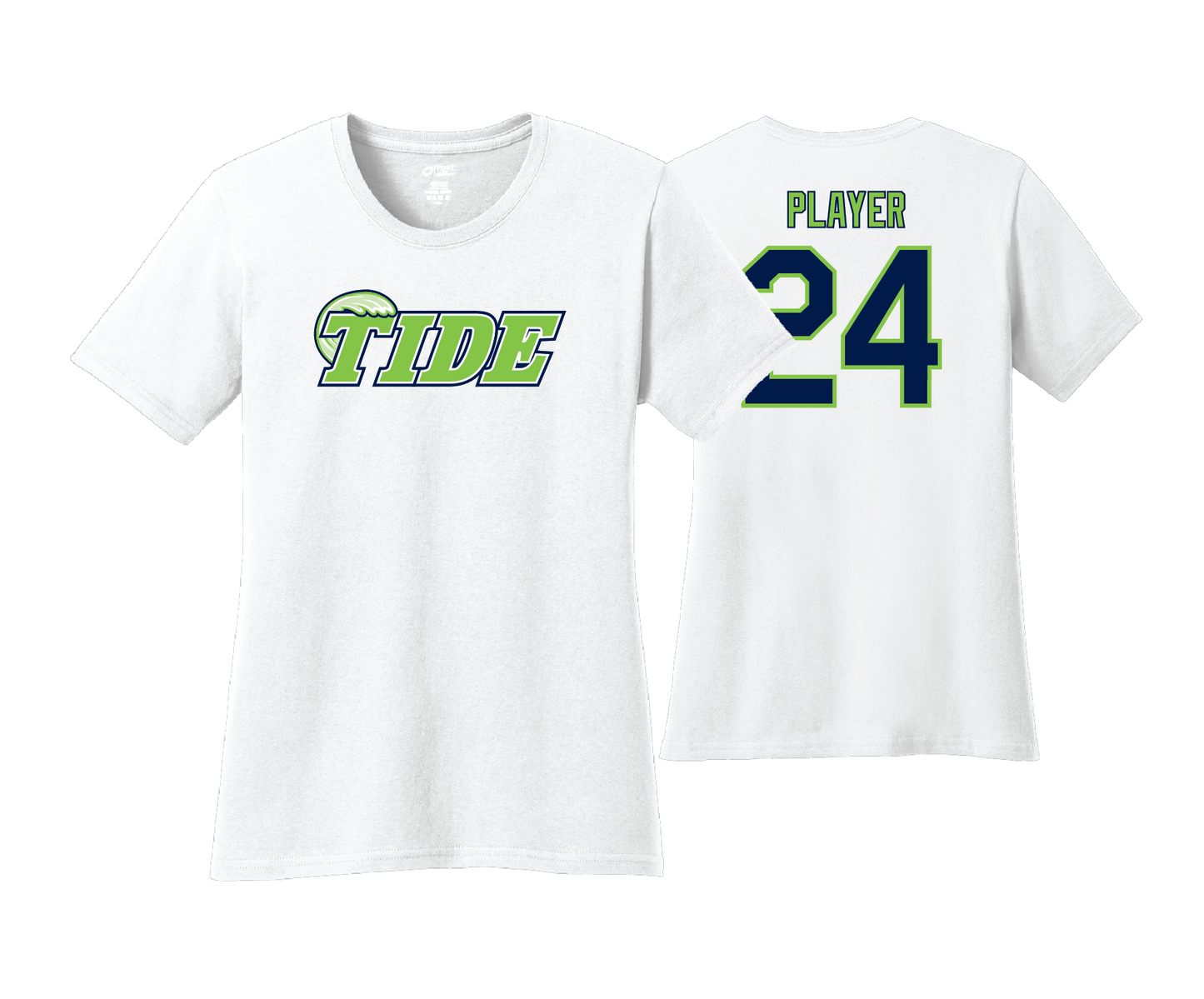 Tide - DTF | Women's Short Sleeve Cotton Tee