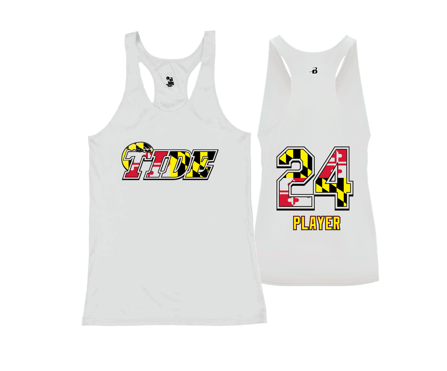 Tide - MARYLAND - DTF | Women's Performance Racerback