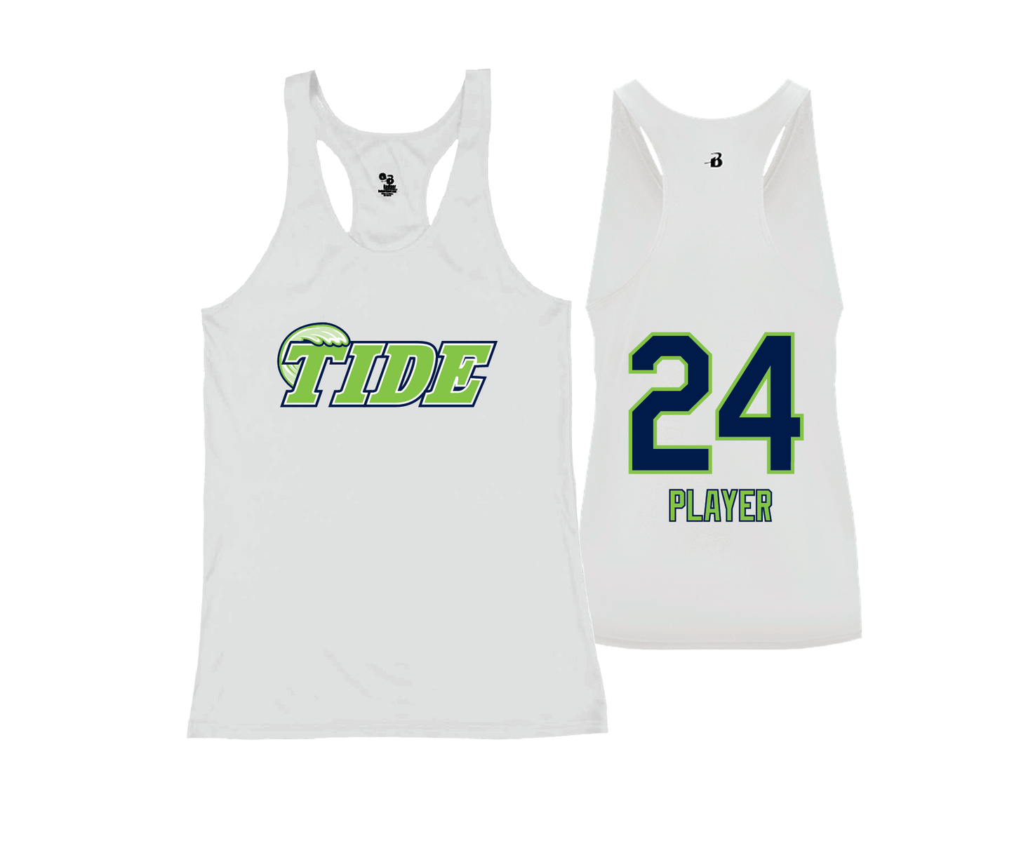 Tide - DTF | Women's Performance Racerback