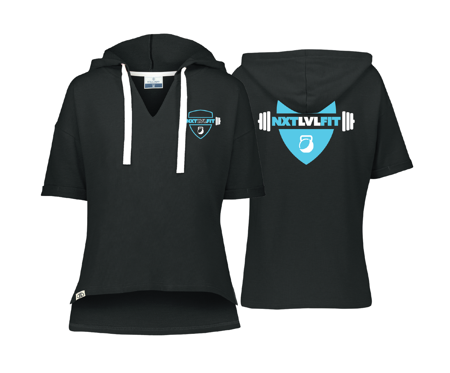 NXT LVL FIT - Women's SS Hooded Tee