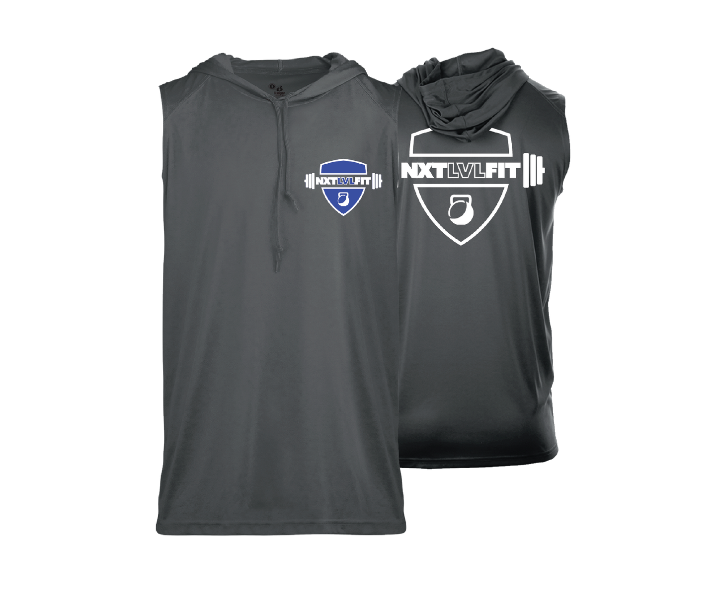 NXT LVL FIT - DTF | Men's Sleeveless Hooded Performance Tee