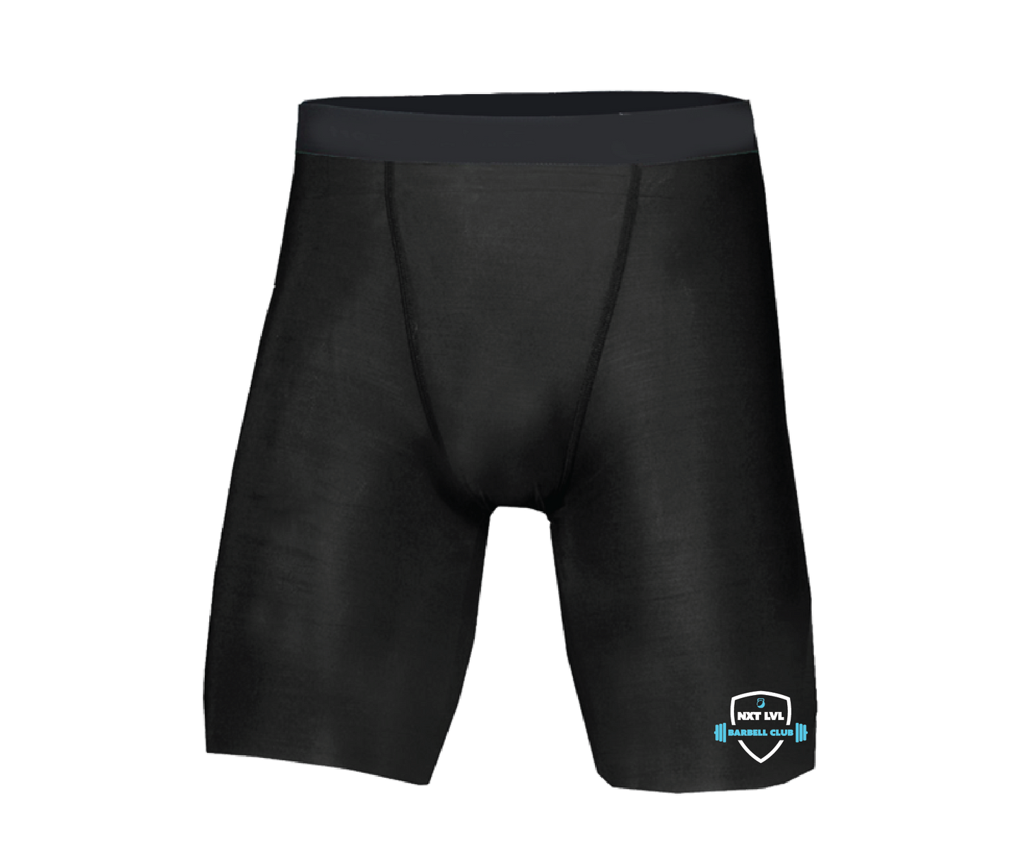 NXT LVL FIT - Barbell Club Men's Compression Shorts