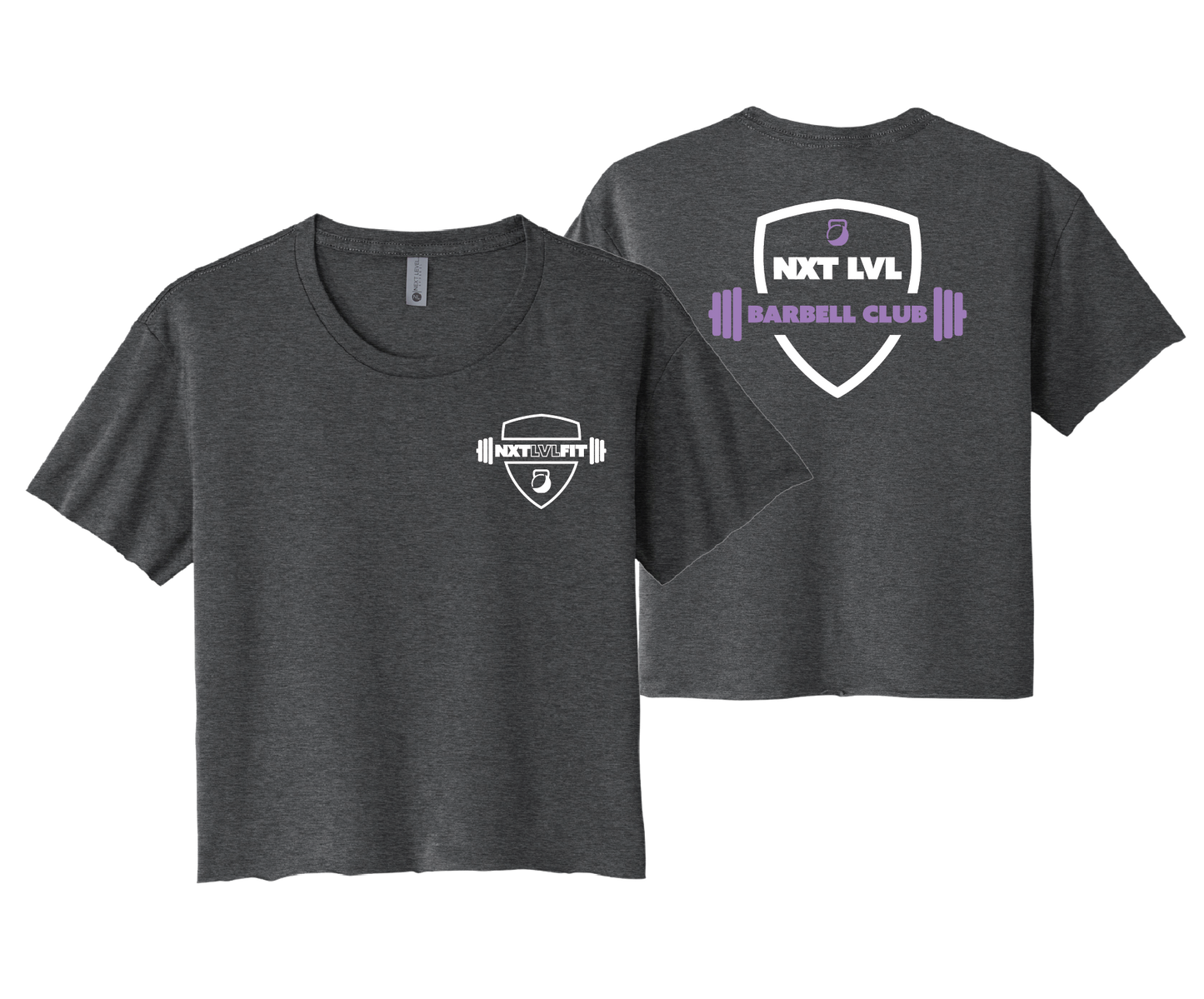 NXT LVL FIT - Barbell Club Women's Crop Top