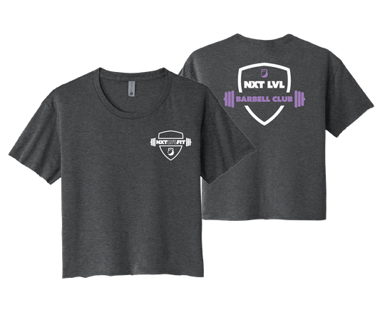 NXT LVL FIT - Barbell Club Women's Crop Top