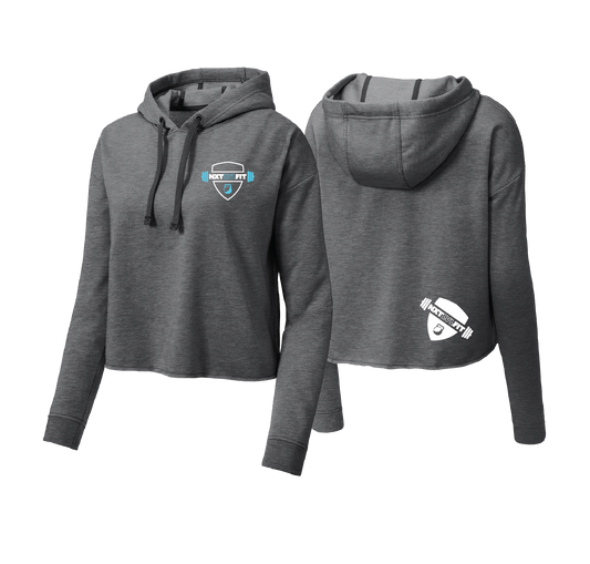 NXT LVL FIT - Women's Crop Top Hoodie