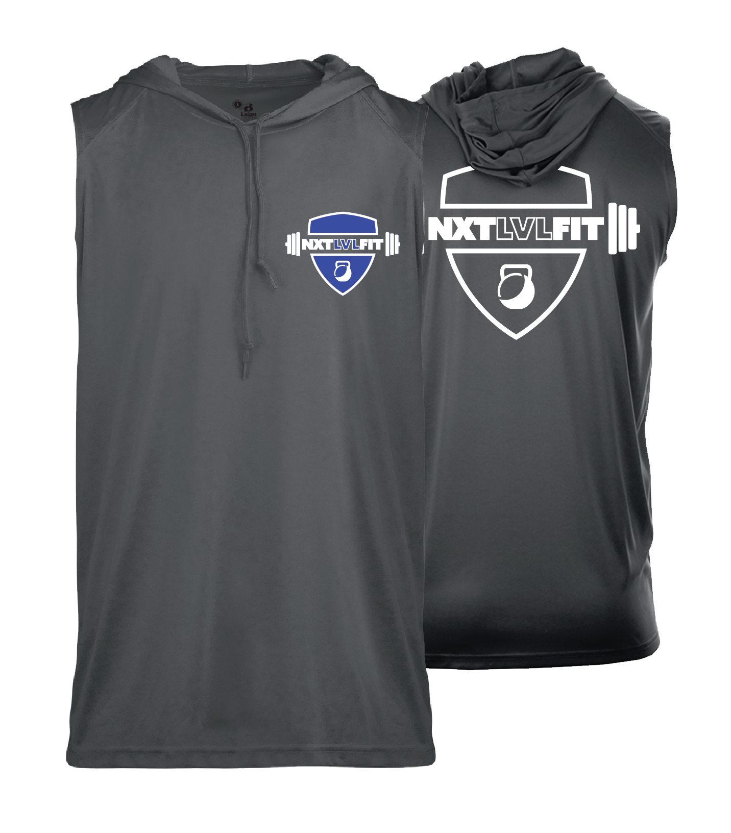 NXT LVL FIT - DTF | Men's Sleeveless Hooded Performance Tee