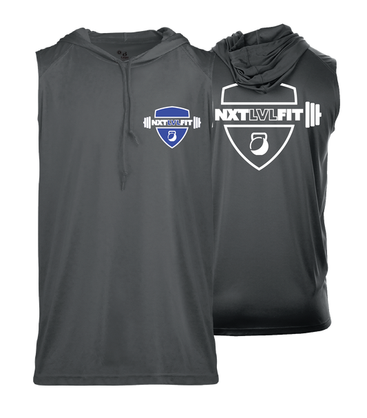 NXT LVL FIT - DTF | Men's Sleeveless Hooded Performance Tee