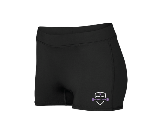NXT LVL FIT - Barbell Club Women's Biker Shorts