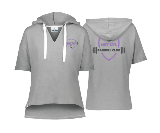 NXT LVL FIT - Barbell Club Women's SS Hooded Tee