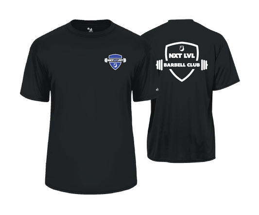 NXT LVL FIT - Barbell Club SS Performance Tee's