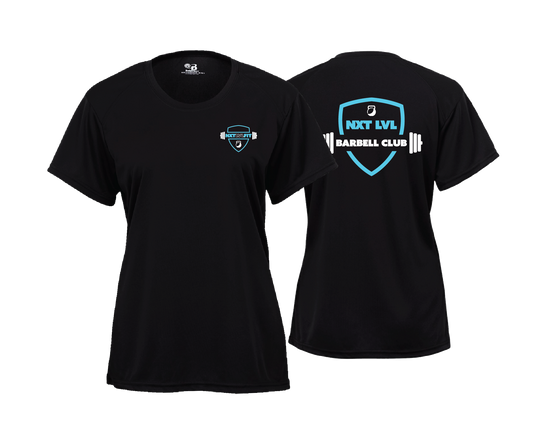 NXT LVL FIT - Barbell Club Women's SS Performance Tee's