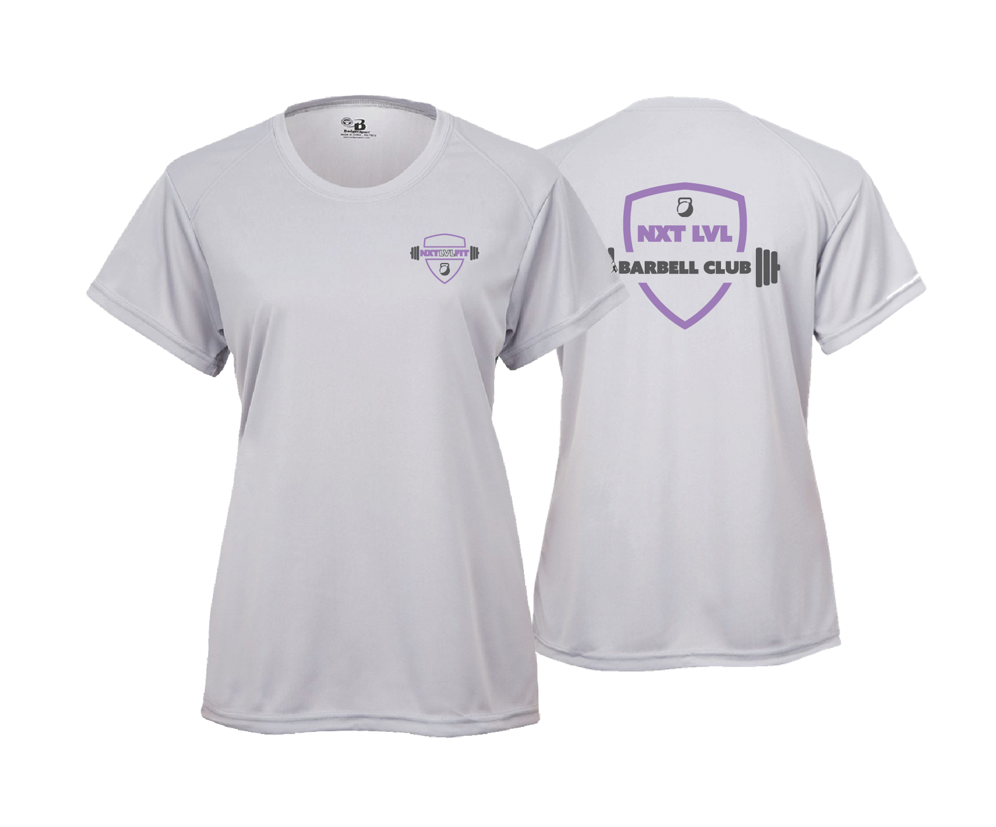 NXT LVL FIT - Barbell Club Women's SS Performance Tee's
