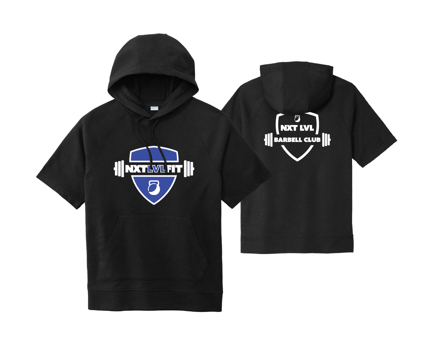 NXT LVL FIT - Barbell Club SS Hoodie