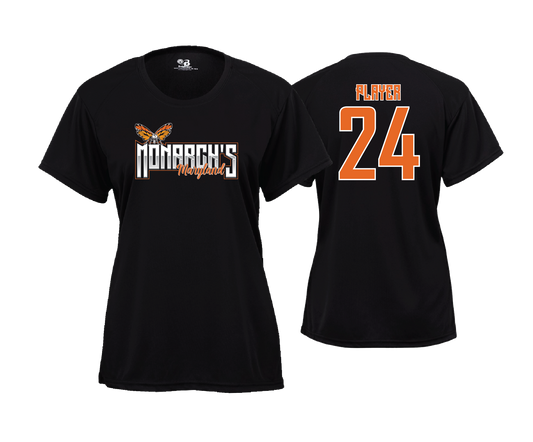 Maryland Monarchs - DTF | Women's Short Sleeve Performance Tee