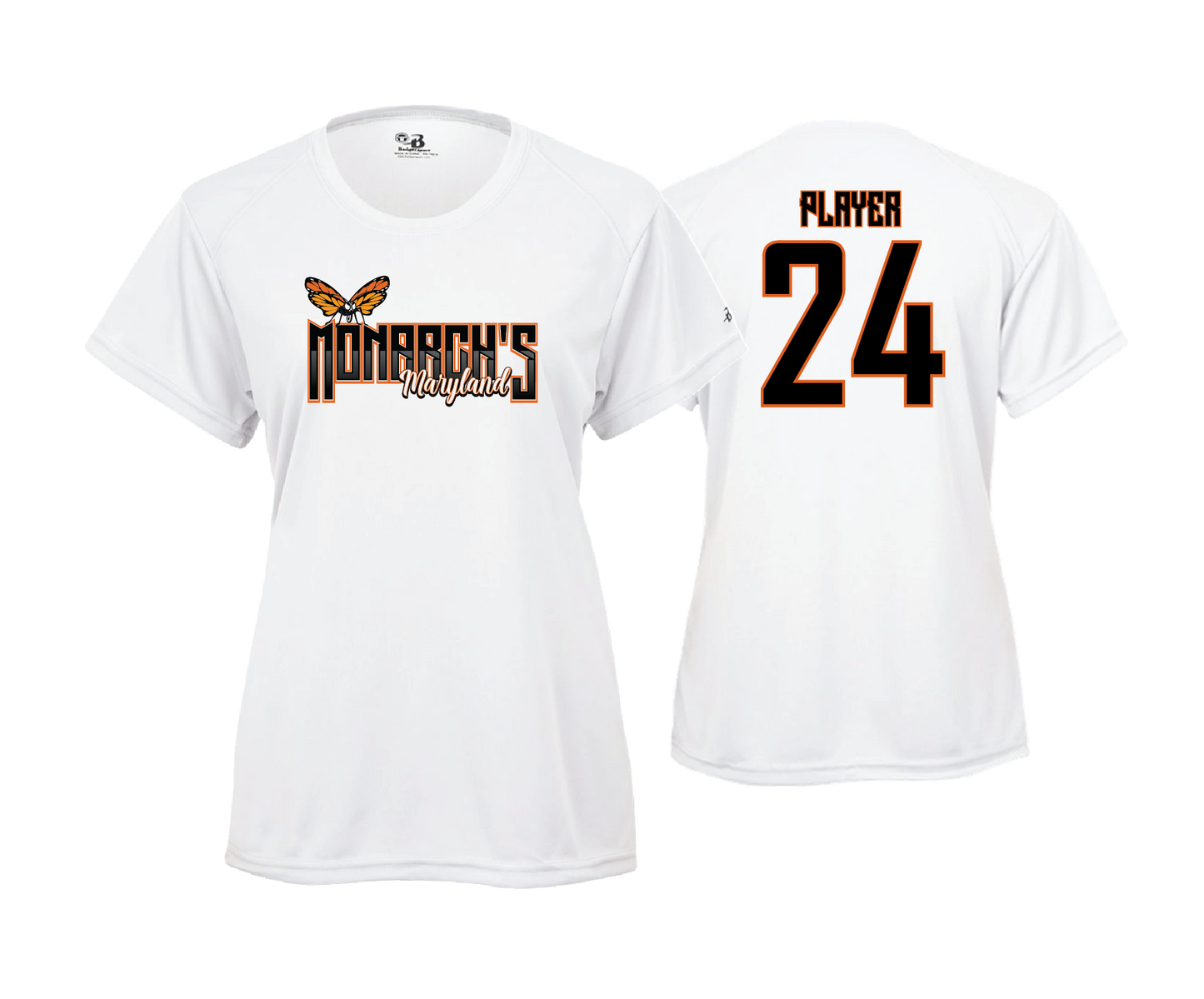 Maryland Monarchs - DTF | Women's Short Sleeve Performance Tee
