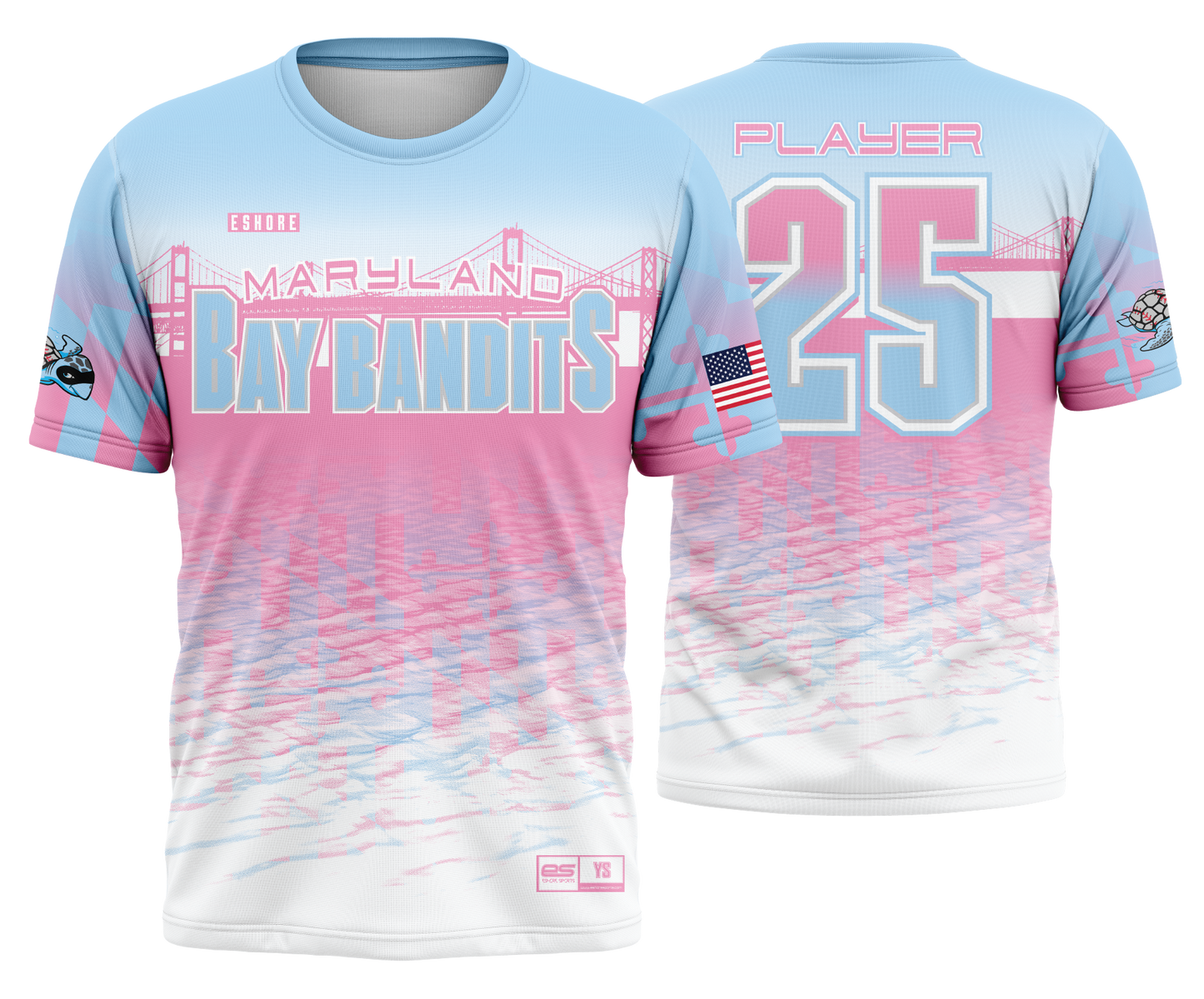 MD Bay Bandits - FDS |  Short Sleeve Jersey