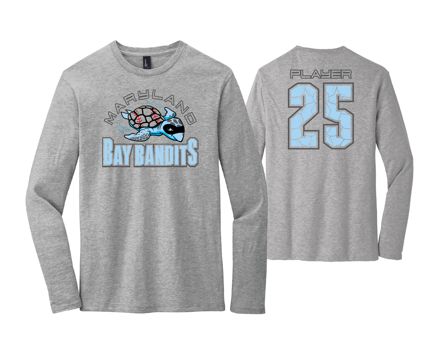 MD Bay Bandits - District® Unisex Long Sleeve Tee