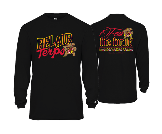 Bel Air Terps - DUAL THREAT | FEAR THE TURTLE - DTF Unisex Performance Tee