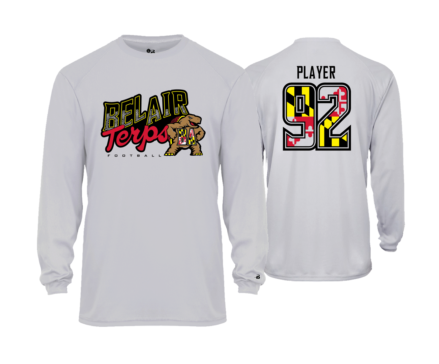 Bel Air Terps - TERPS CLASSIC | CUSTOM - DTF Unisex Performance Tee