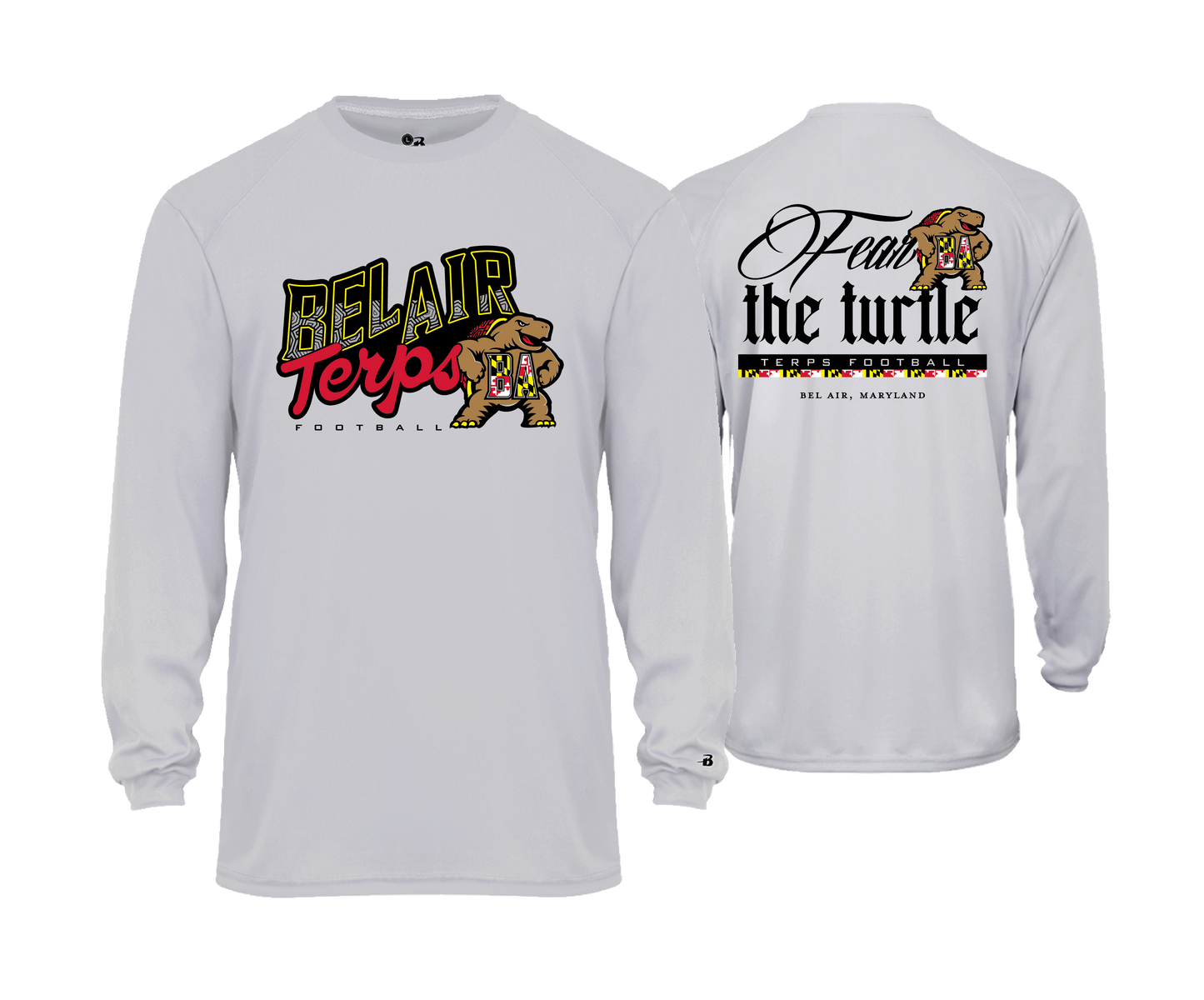 Bel Air Terps - TERPS CLASSIC | FEAR THE TURTLE - DTF Unisex Performance Tee
