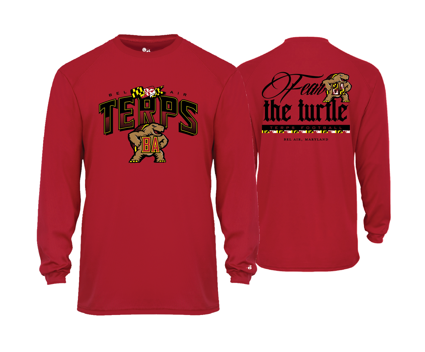 Bel Air Terps - THE KICKOFF | FEAR THE TURTLE - DTF Unisex Performance Tee
