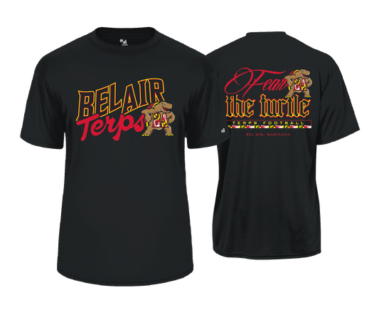 Bel Air Terps - DUAL THREAT | FEAR THE TURTLE - DTF Unisex Performance Tee
