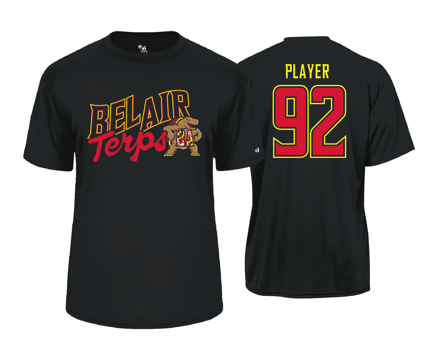 Bel Air Terps - DUAL THREAT | CUSTOM - DTF Unisex Performance Tee