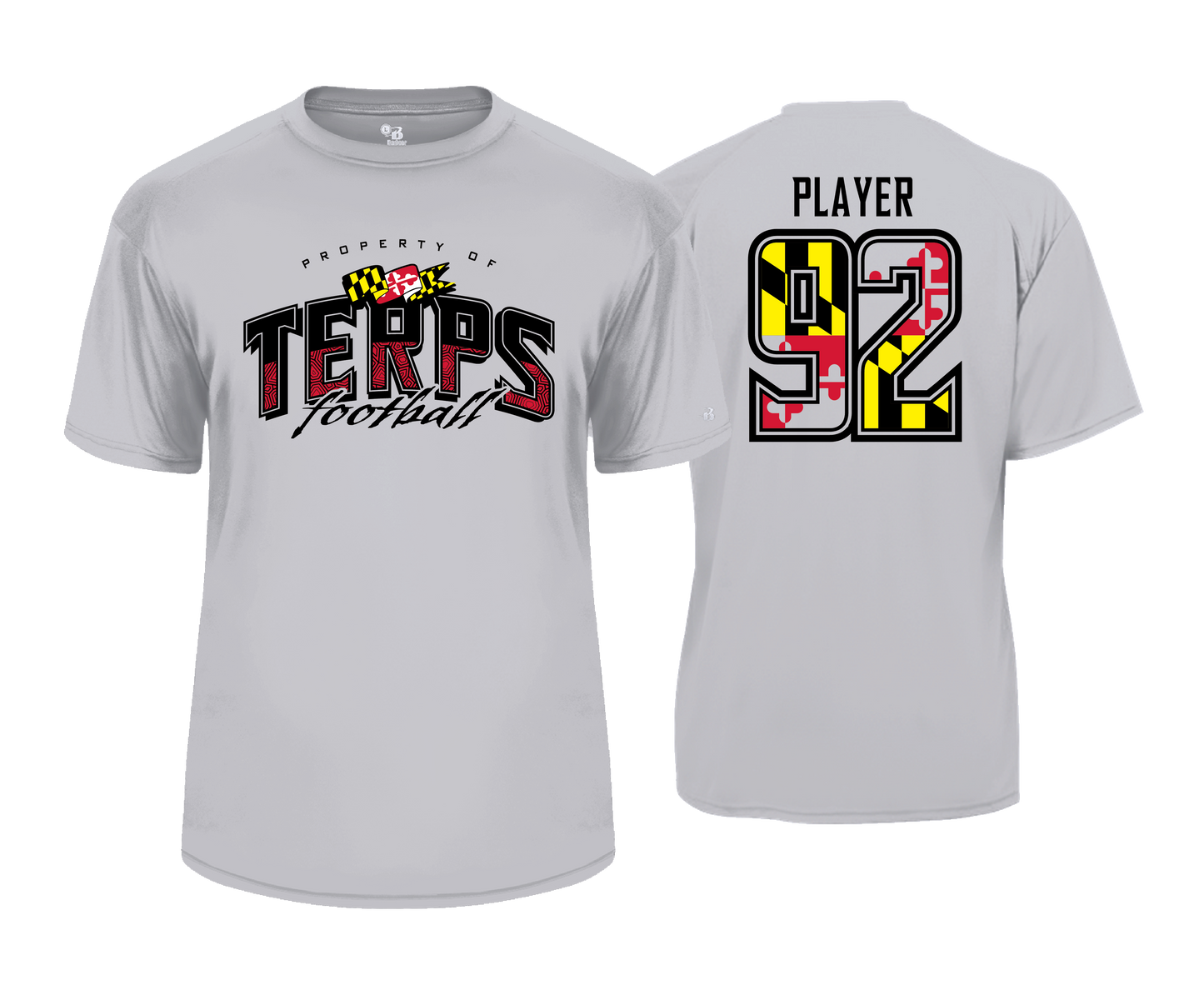 Bel Air Terps - PROPERTY OF TERPS | CUSTOM - DTF Unisex Performance Tee