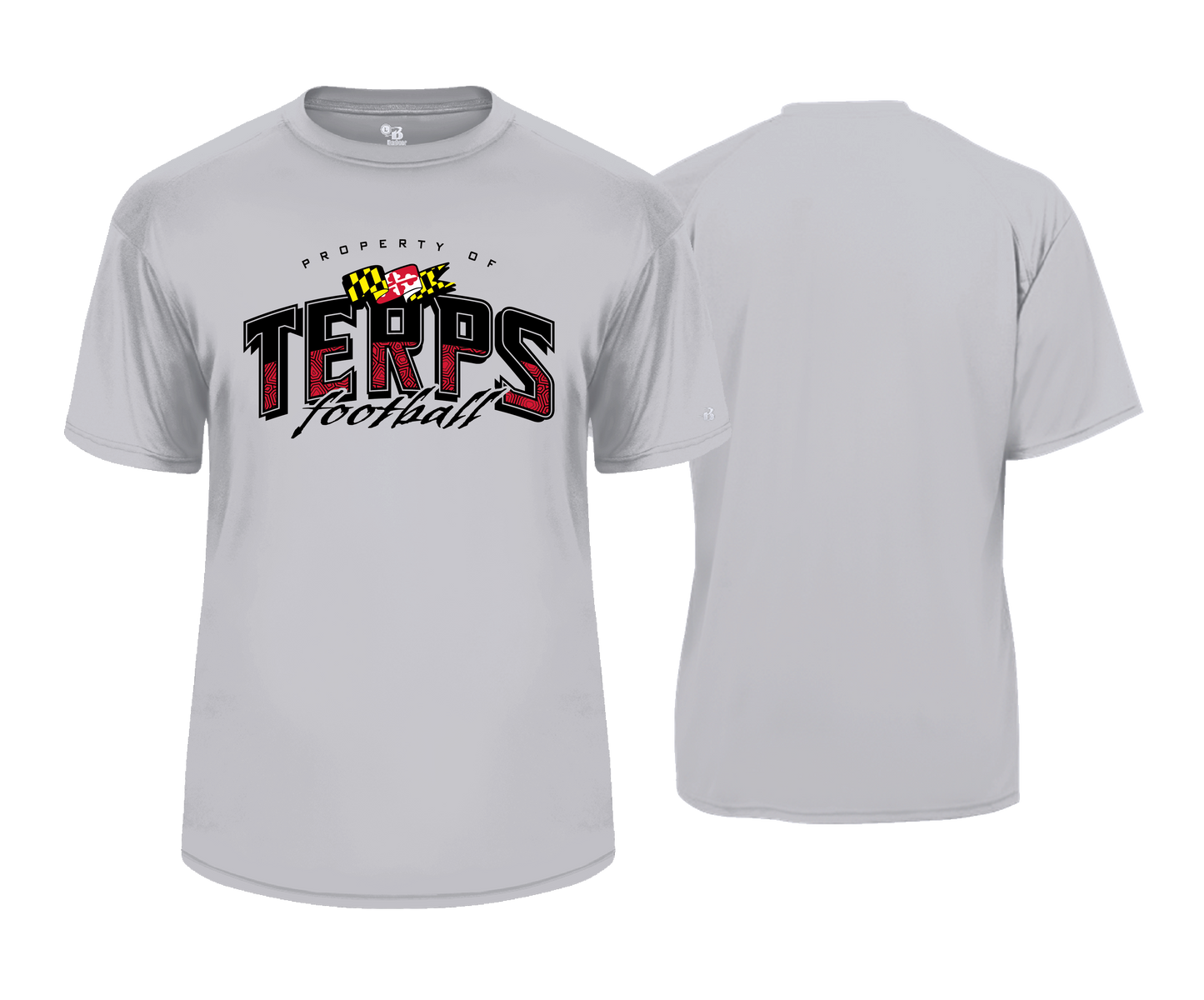 Bel Air Terps - PROPERTY OF TERPS - DTF Unisex Short Sleeve Performance Tee