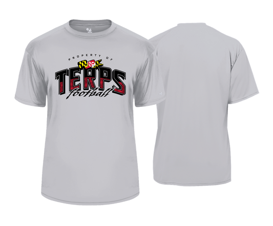 Bel Air Terps - PROPERTY OF TERPS - DTF Unisex Short Sleeve Performance Tee