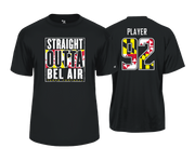 Bel Air Terps - STRAIGHT OUTTA BEL AIR | CUSTOM - DTF Unisex Performance Tee