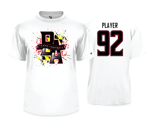 Bel Air Terps - | WHITE | TERPS NATION | CUSTOM - DTF Unisex Performance Tee