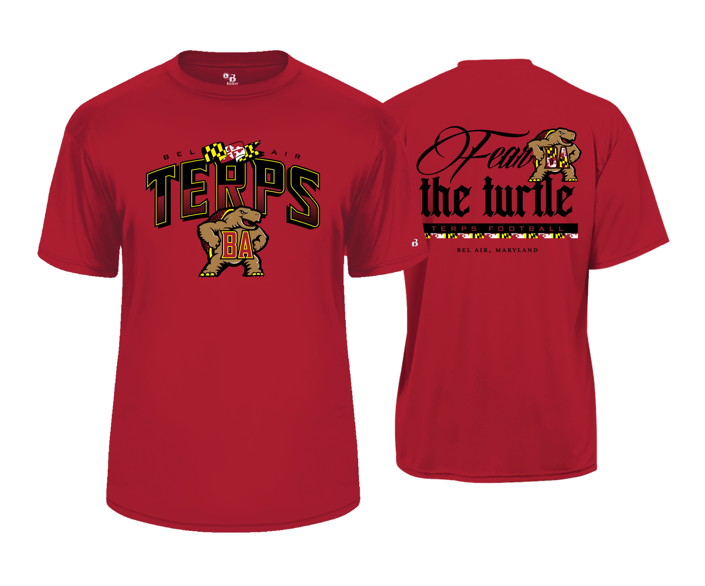 Bel Air Terps - THE KICKOFF | FEAR THE TURTLE - DTF Unisex Performance Tee