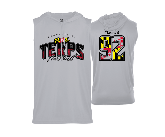 Bel Air Terps - DTF | Men's Sleeveless Hooded Performance Tee