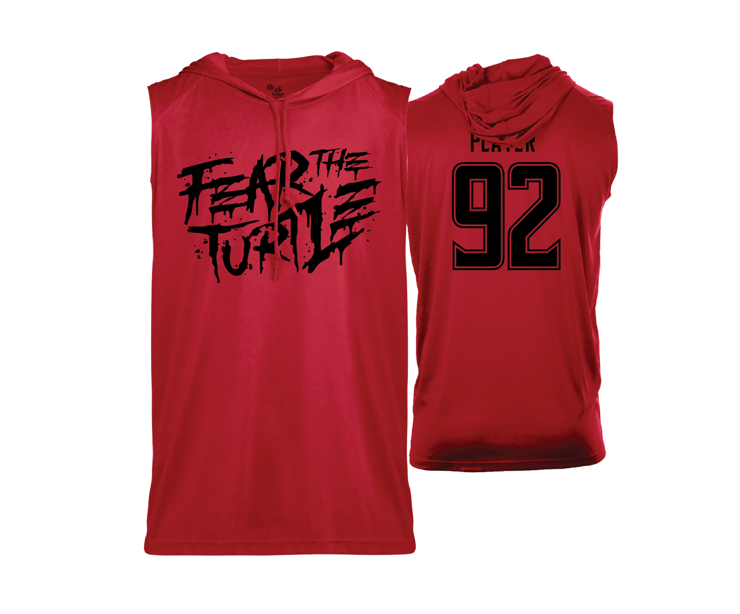 Bel Air Terps - DTF | Men's Sleeveless Hooded Performance Tee