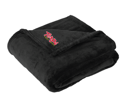 Bel Air Terps - EMBROIDERED | Oversized Plush Blanket