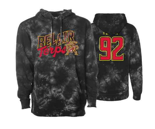 Bel Air Terps - DTF| Unisex Tie Dye Hoodie