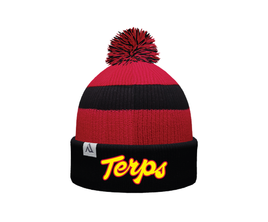 Bel Air Terps - Pom Beanie