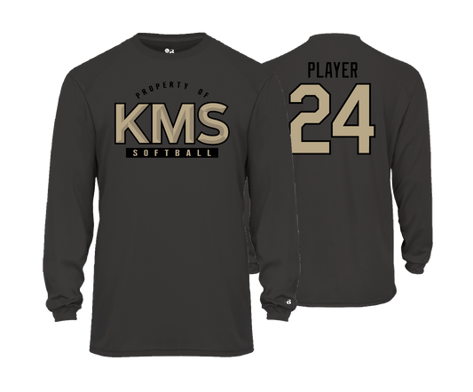 KMS Softball - LS Performance Tee's
