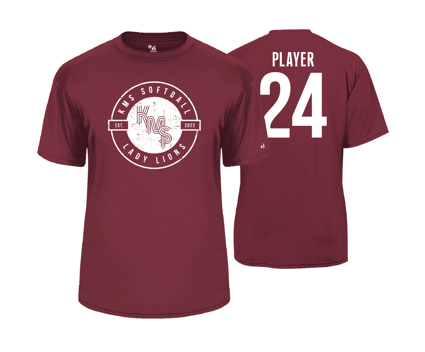 KMS Softball - SS Performance Tee's
