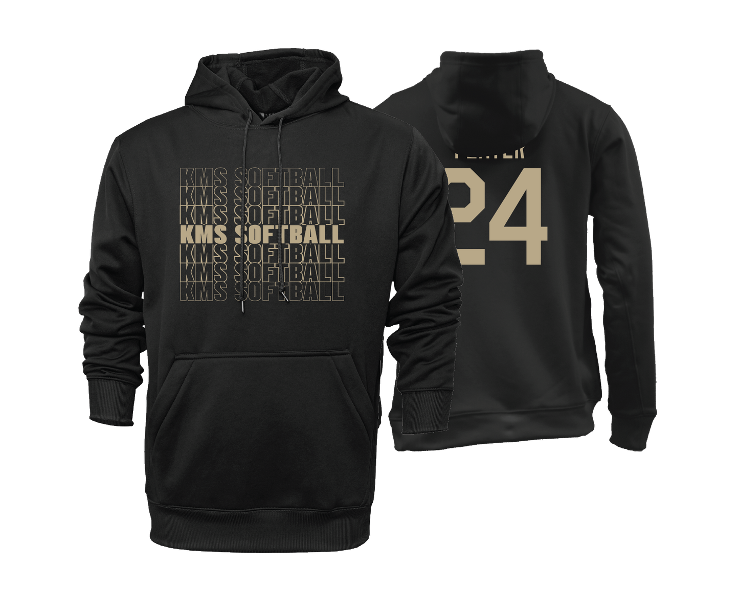KMS Softball - DTF Unisex Hoodie