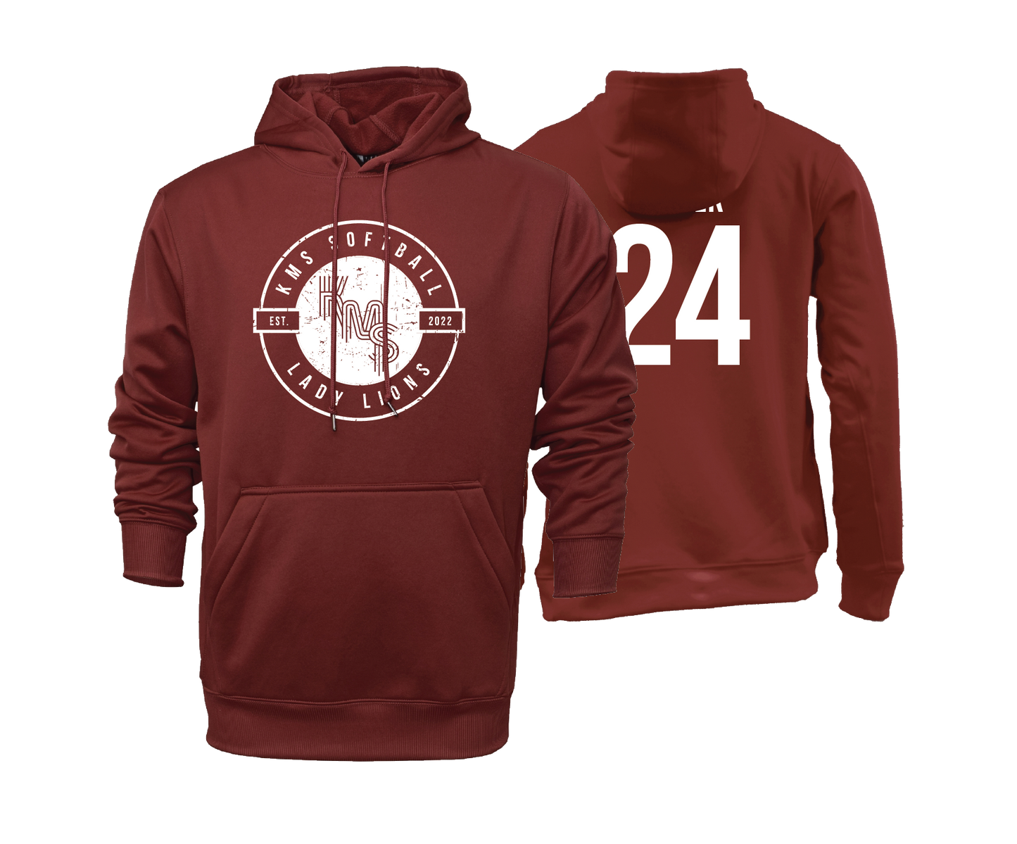 KMS Softball - DTF Unisex Hoodie