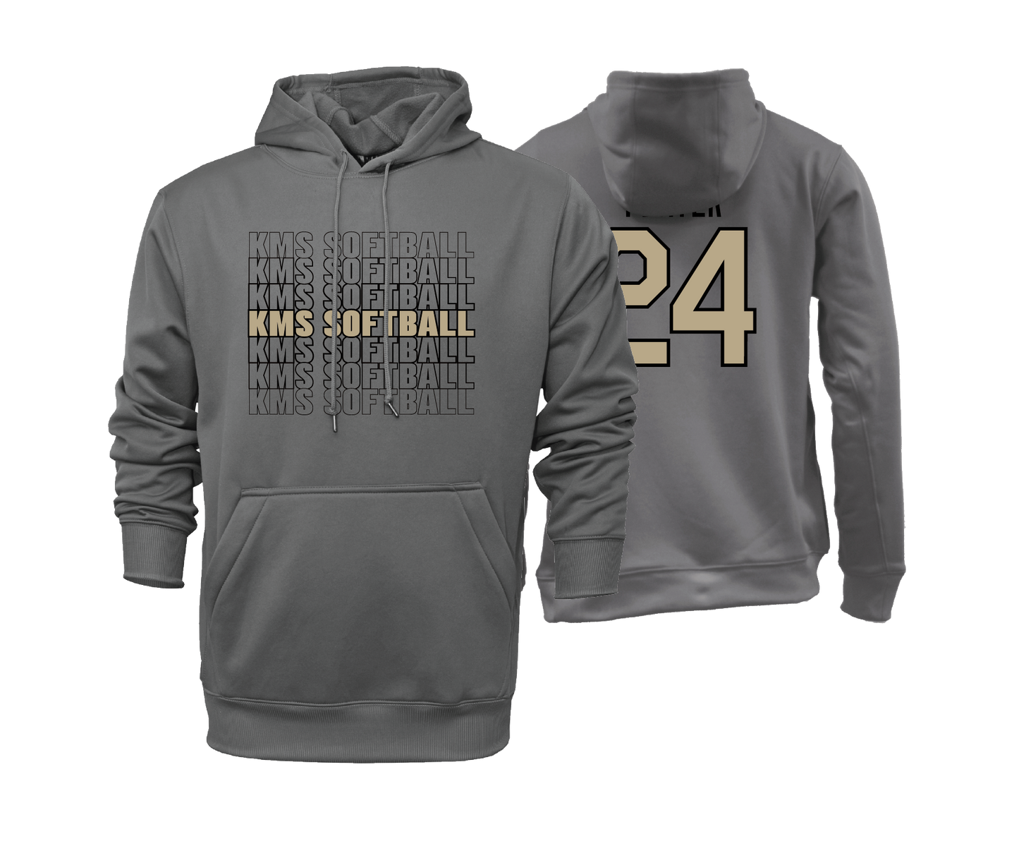 KMS Softball - DTF Unisex Hoodie