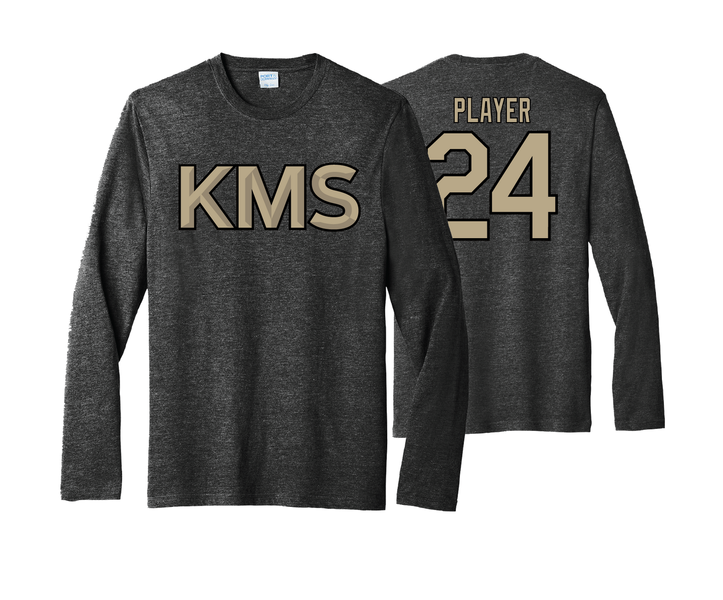 KMS Softball - LS Cotton Tee's