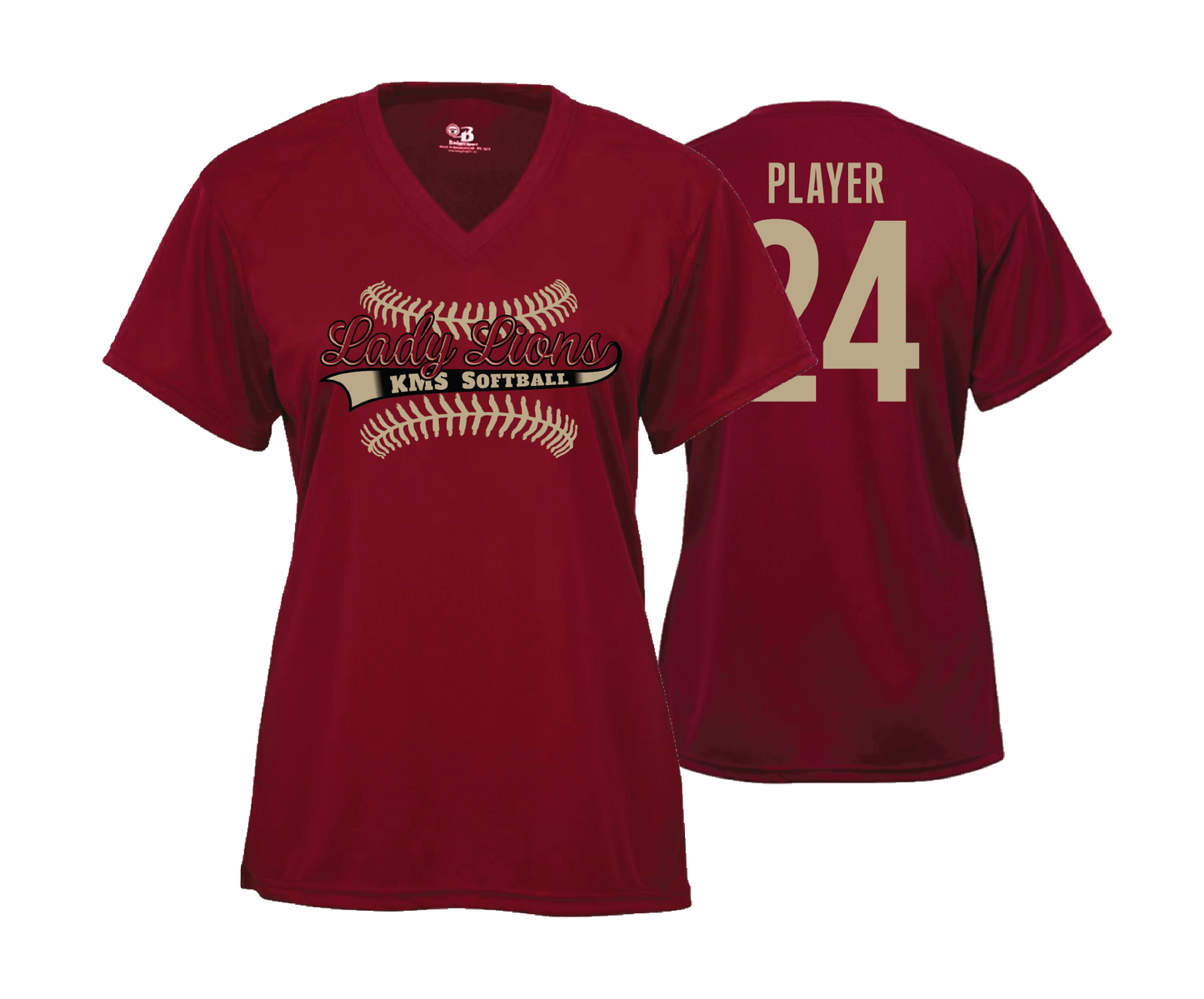 Lady Lions - Women's SS Performance Tee's