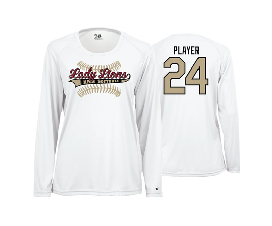 Lady Lions - DTF | Women's Long Sleeve Performance Tee